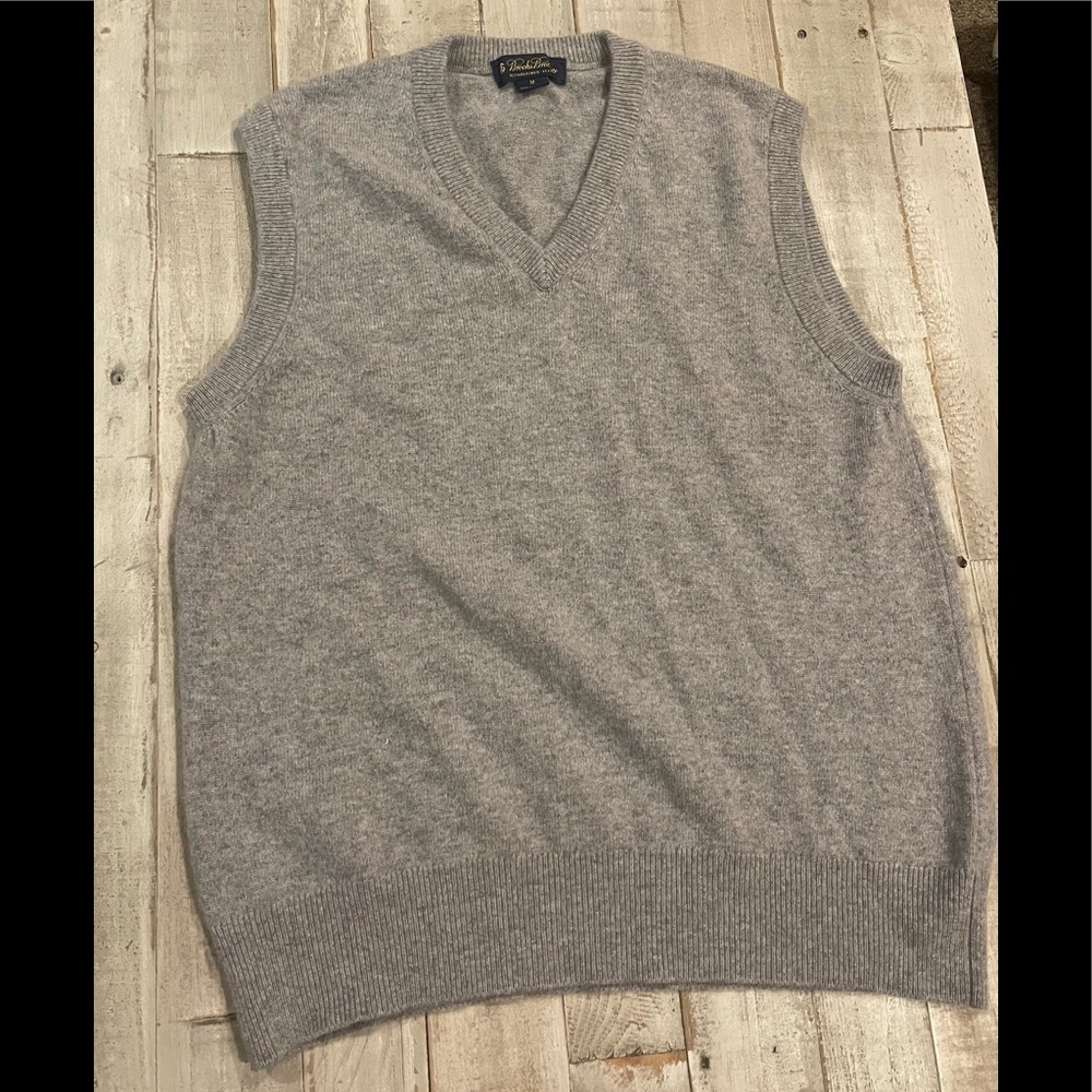 Brooks brothers cashmere vest